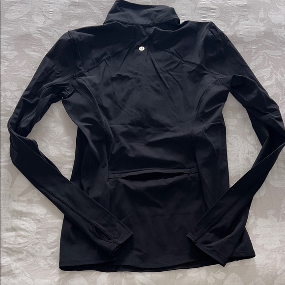 Lululemon black Long Sleeve Quarter-Zip Top - Picture 5 of 7